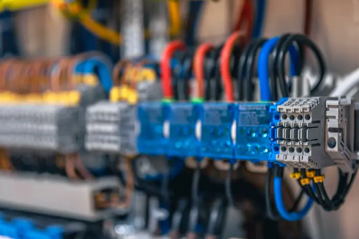 Elektrikárske práce rozvádzač káble