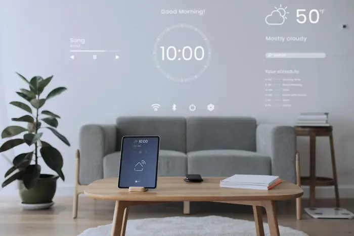 Ovládanie smart domácnosti tablet